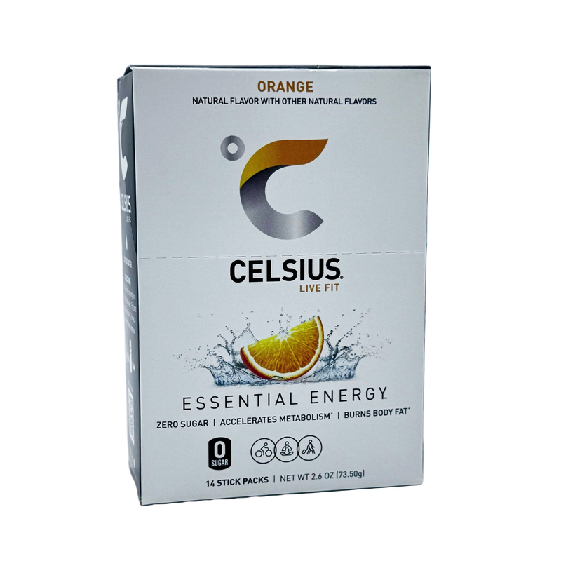 Celsius On-The-Go Packets, 14 packets