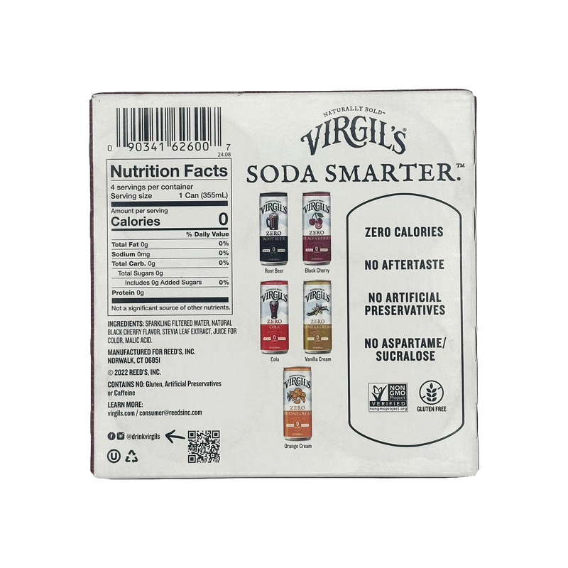 Virgil's Zero Sugar Soda