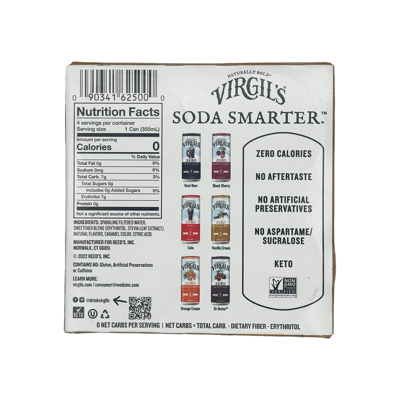 Virgil's Zero Sugar Soda