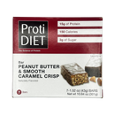 Proti Diet Protein Bars, Peanut Butter & Smooth Caramel Crisp, 7 Bars