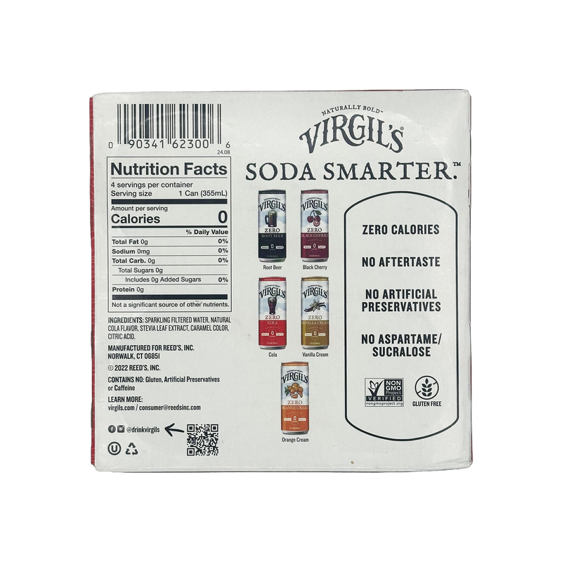 Virgil's Zero Sugar Soda