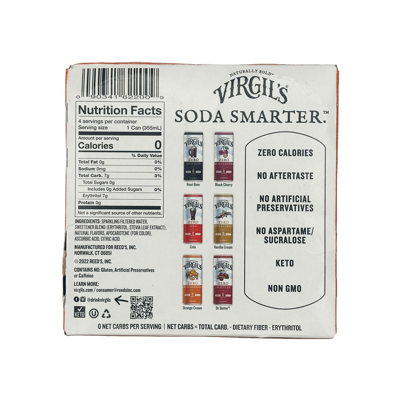Virgil's Zero Sugar Soda