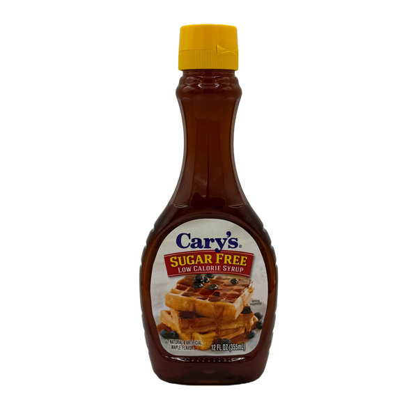 Cary's Sugar Free Low Calorie Syrup, Maple Flavored 12 fl oz