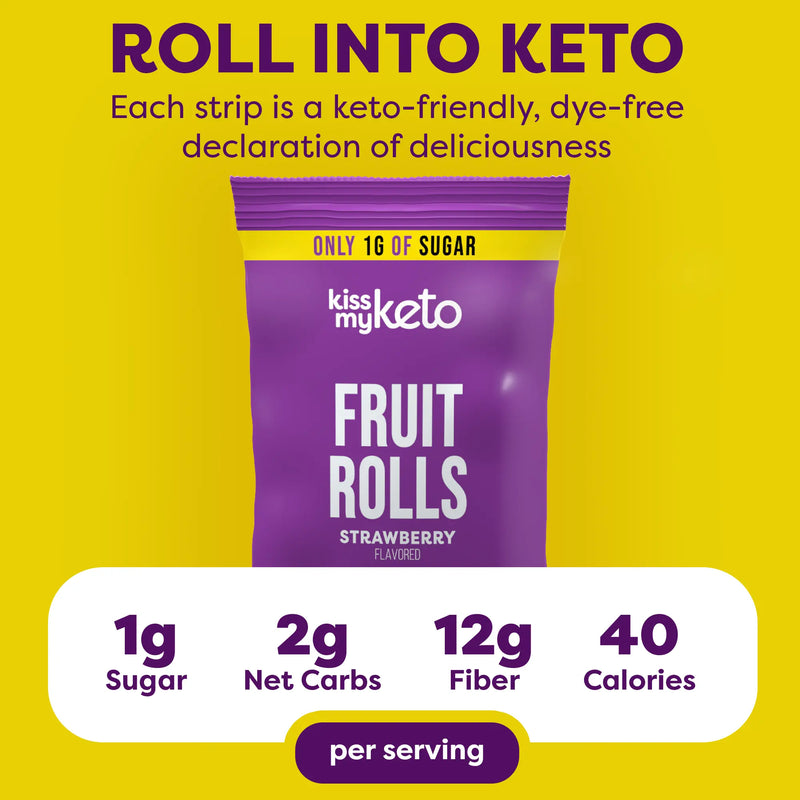 Kiss my Keto Fruit Rolls