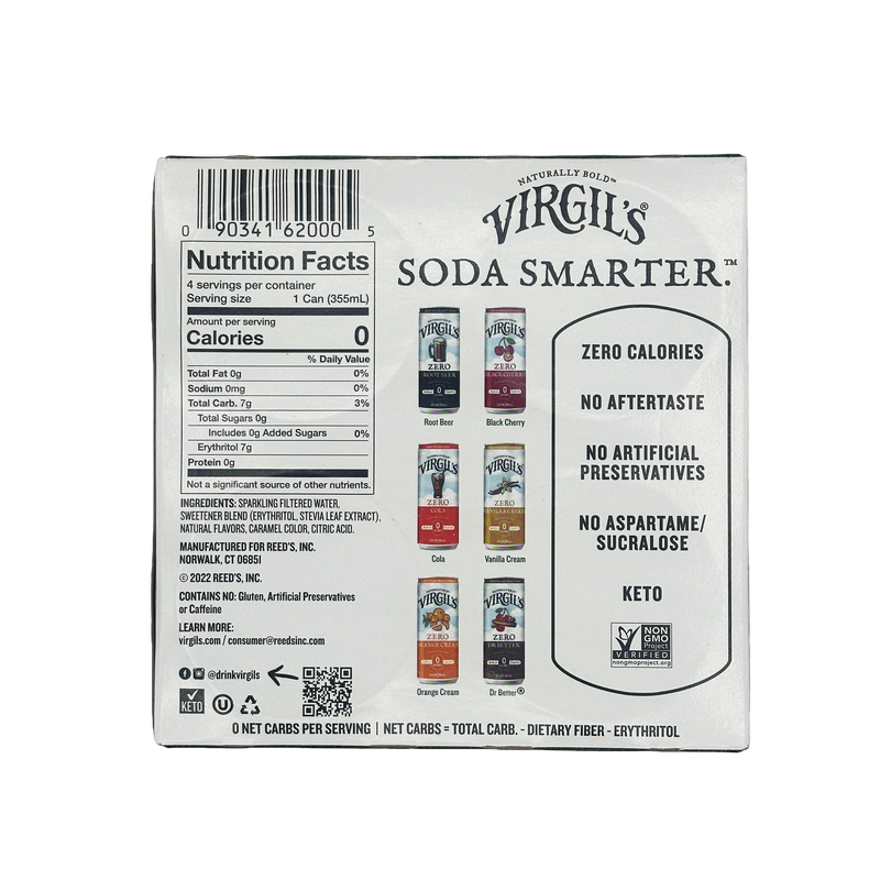 Virgil's Zero Sugar Soda