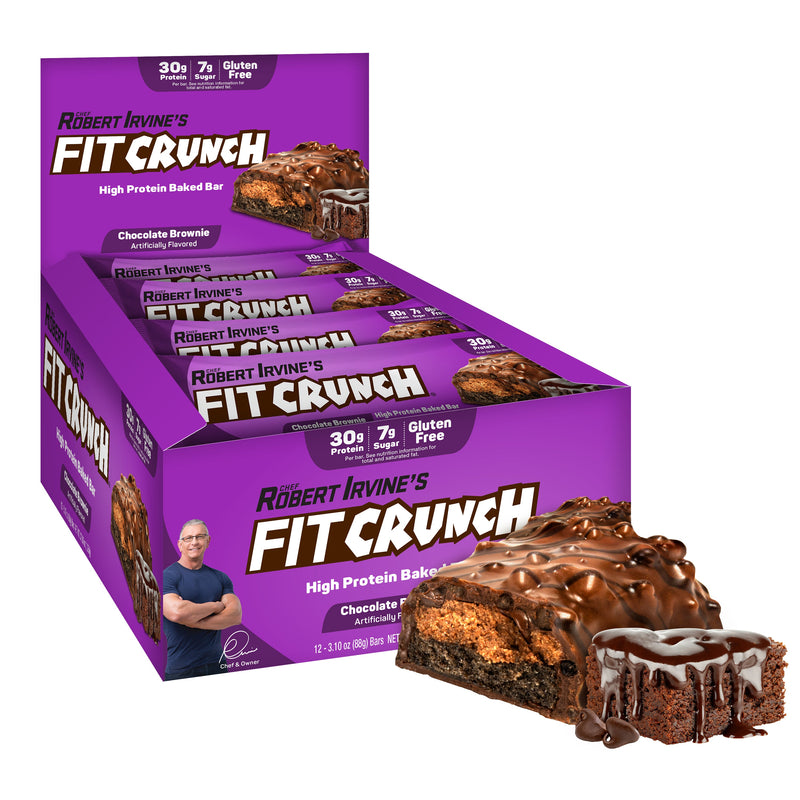 Robert Irvine's Fit Crunch Whey Protein Baked Bar