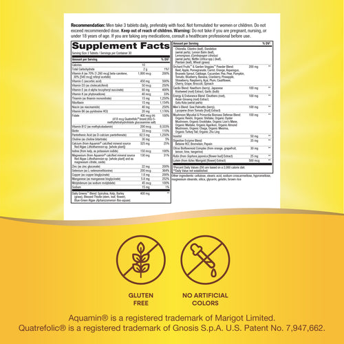 Nature's Way Alive! Men's Max 3 Potency Multivitamin, 90 tablets