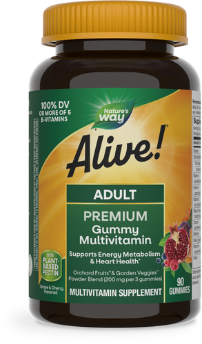 Nature's Way Alive! Adult Premium Gummy Multivitamin, 90 gummies