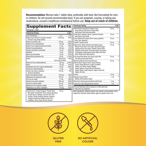 Nature's Way Alive! Women's 50+ Ultra Multivitamin, 60 tablets