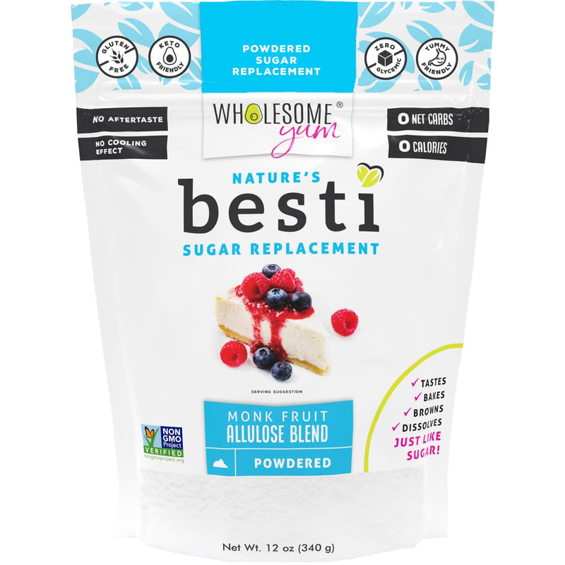 Wholesome Yum Besti Powdered Monk Fruit Allulose Blend