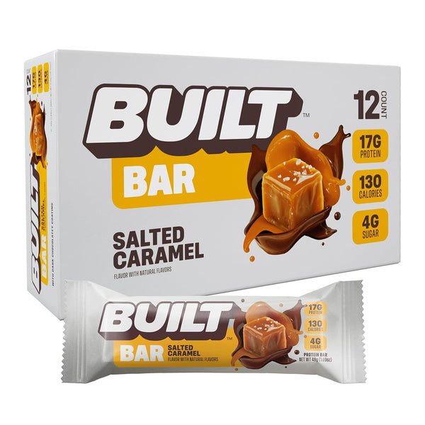 Built High Protein Bar - Salted Caramel
