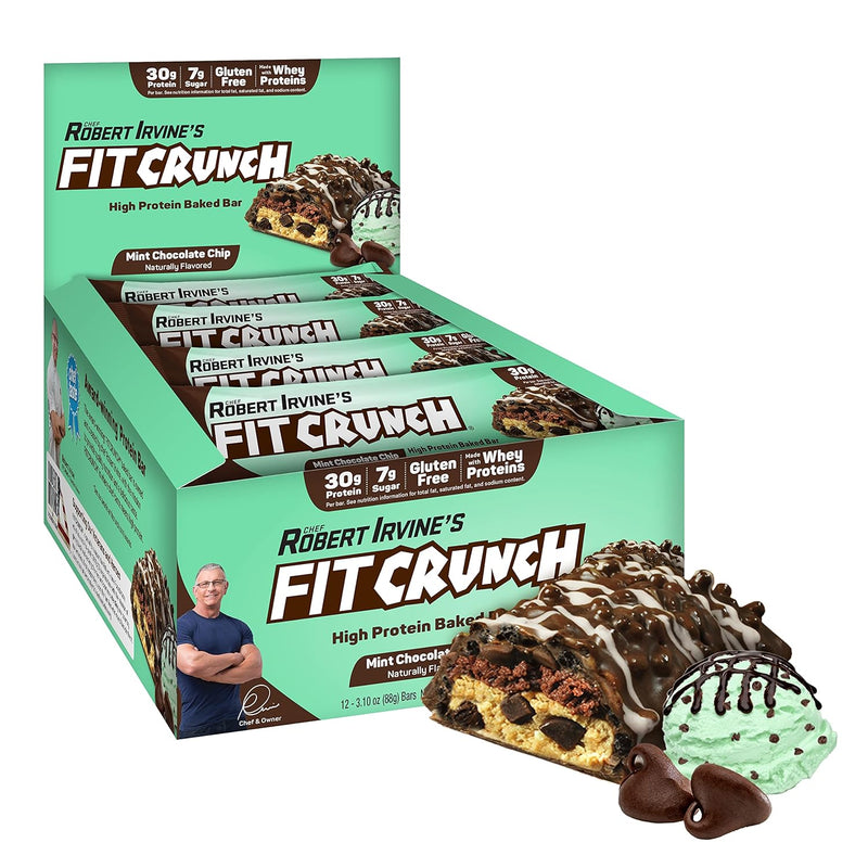 Robert Irvine's Fit Crunch Whey Protein Baked Bar