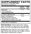 BariatricPal Adult Calm Chewable: Natural Stress Relief & Cognitive Enhancement