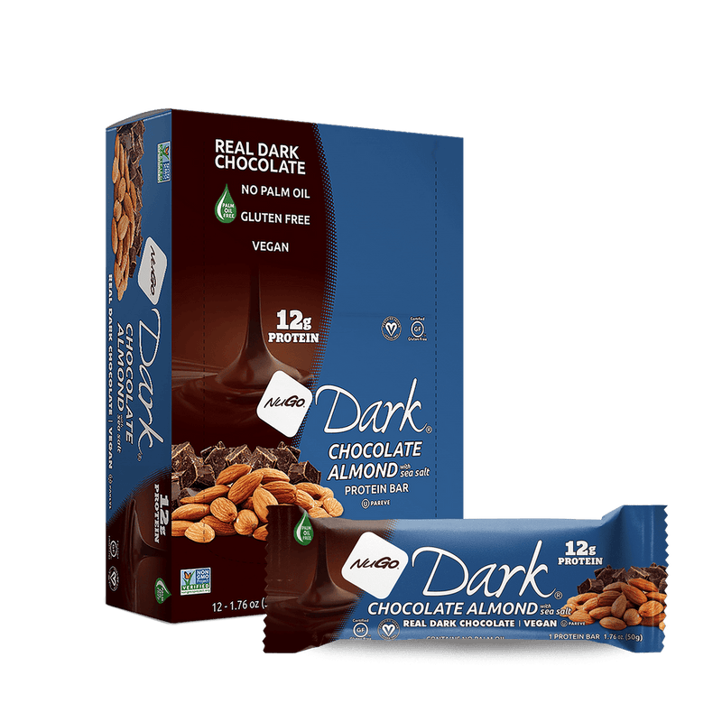 NuGo Dark Bars, 12 Bars