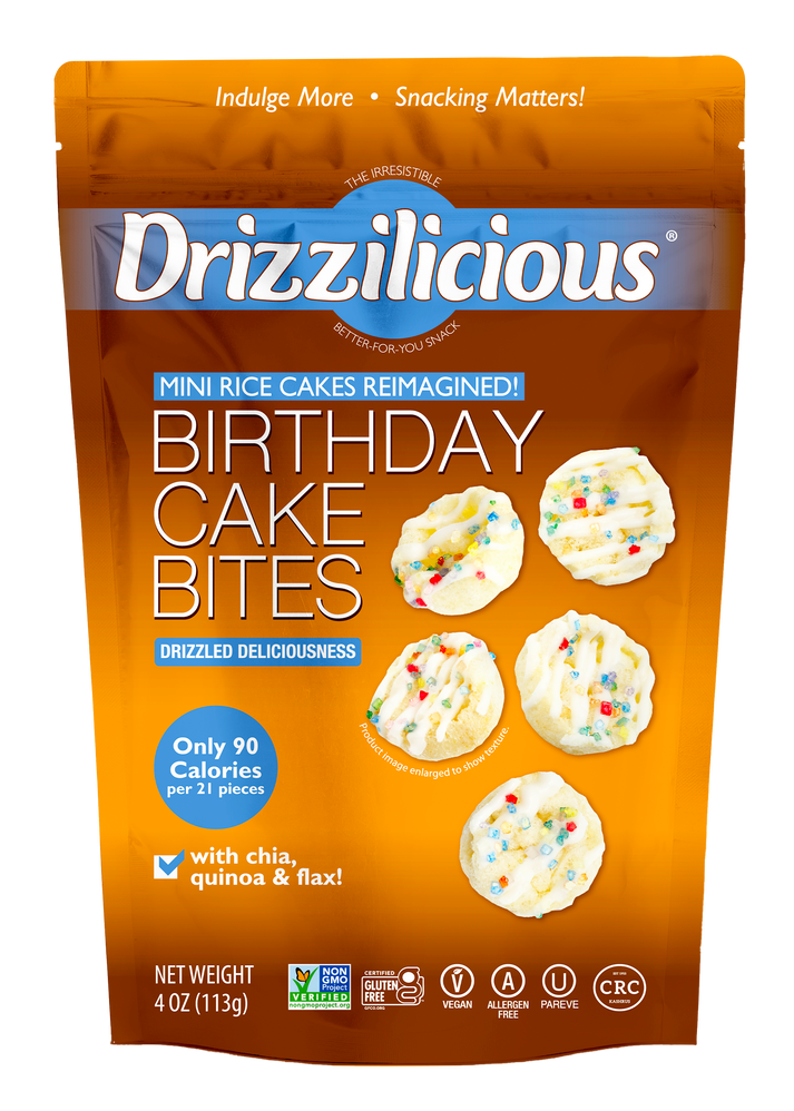 Drizzilicious Bites - Mini Rice Cakes