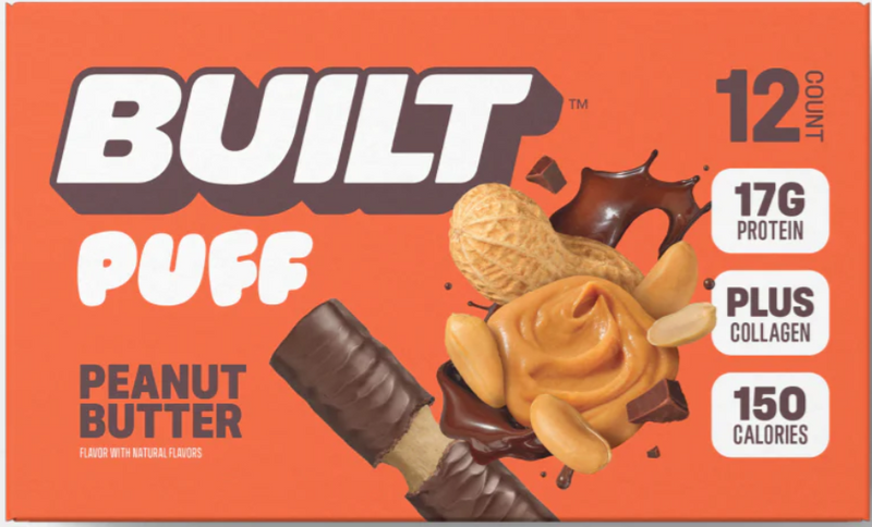 Built Bar Protein Puffs - Peanut Butter