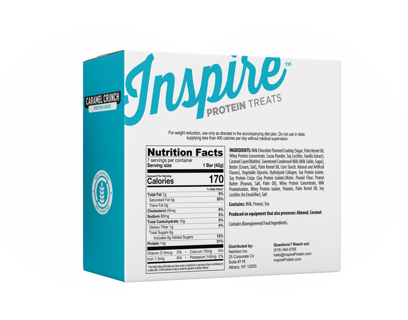 Inspire High Protein Bars by Bariatric Eating