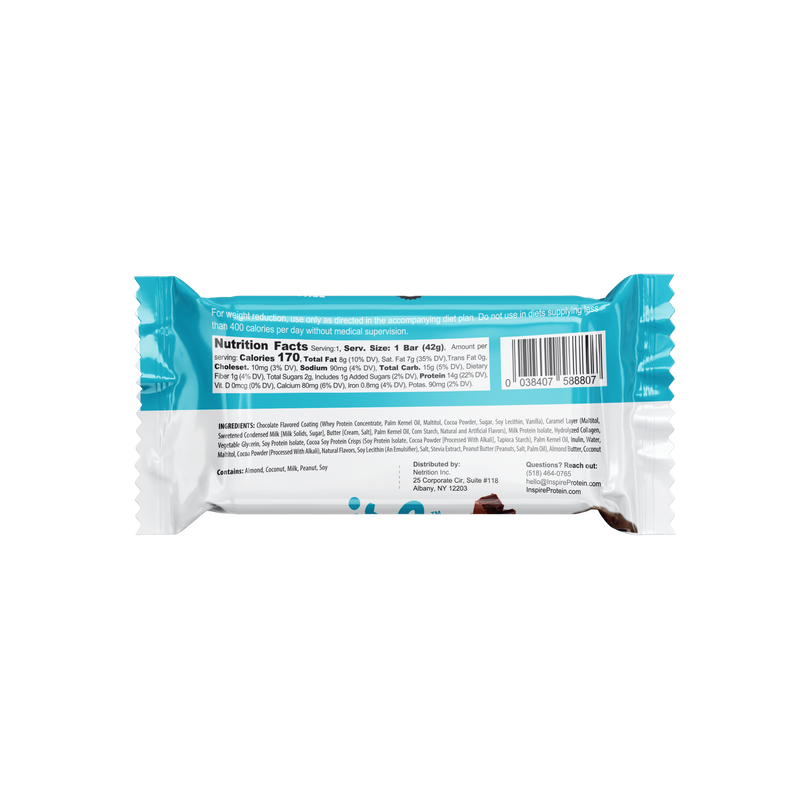 Inspire High Protein Bars by Bariatric Eating