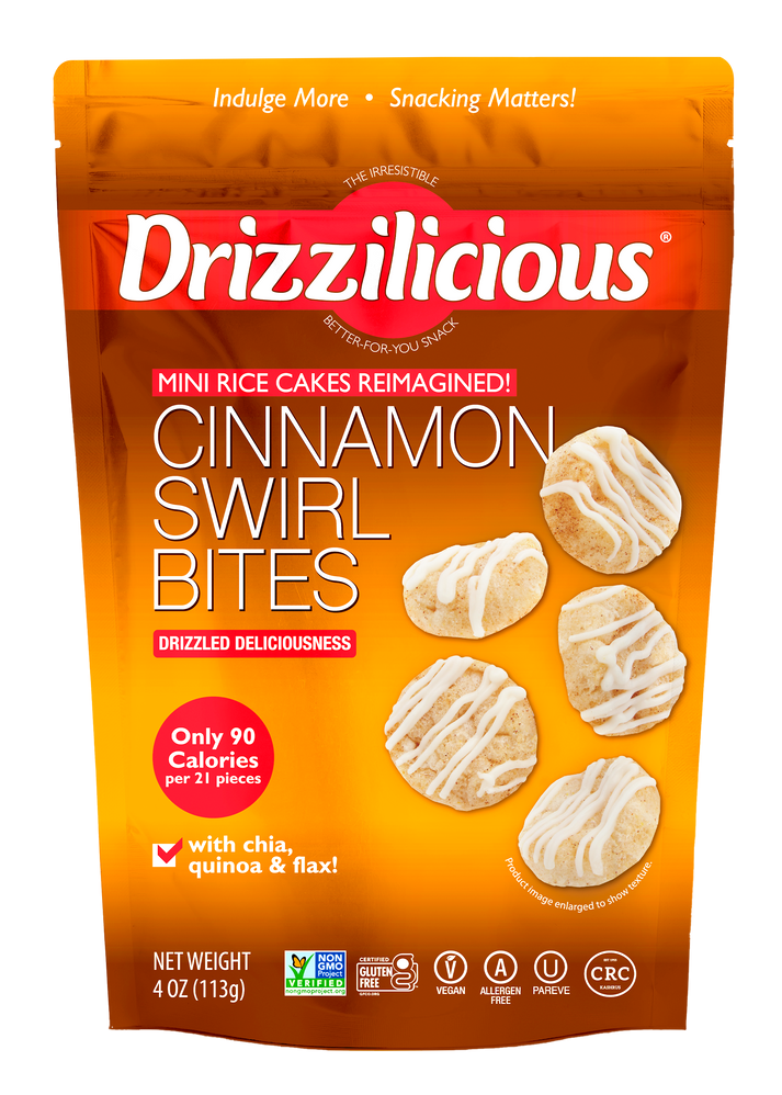 Drizzilicious Bites - Mini Rice Cakes