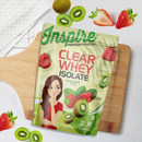 Inspire Clear Whey Protein Powder by Bariatric Eating - Strawberry Kiwi