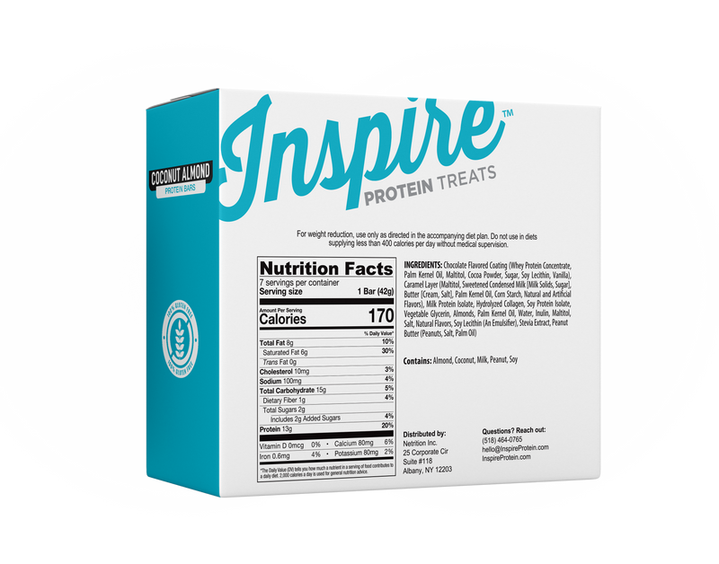 Inspire High Protein Bars by Bariatric Eating