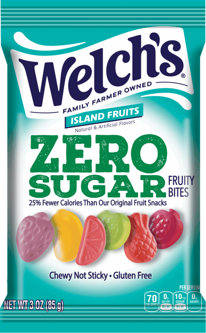 Welch’s Zero Sugar Fruity Bites, 3 oz