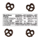 JoJo's Dark Chocolate Covered Pretzels, 3 oz