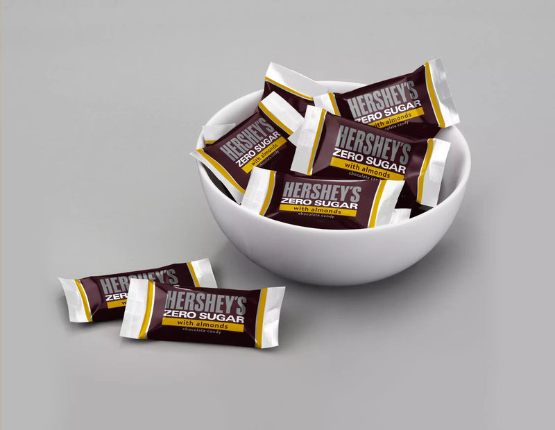 Hershey's Zero Sugar Chocolate with Almonds