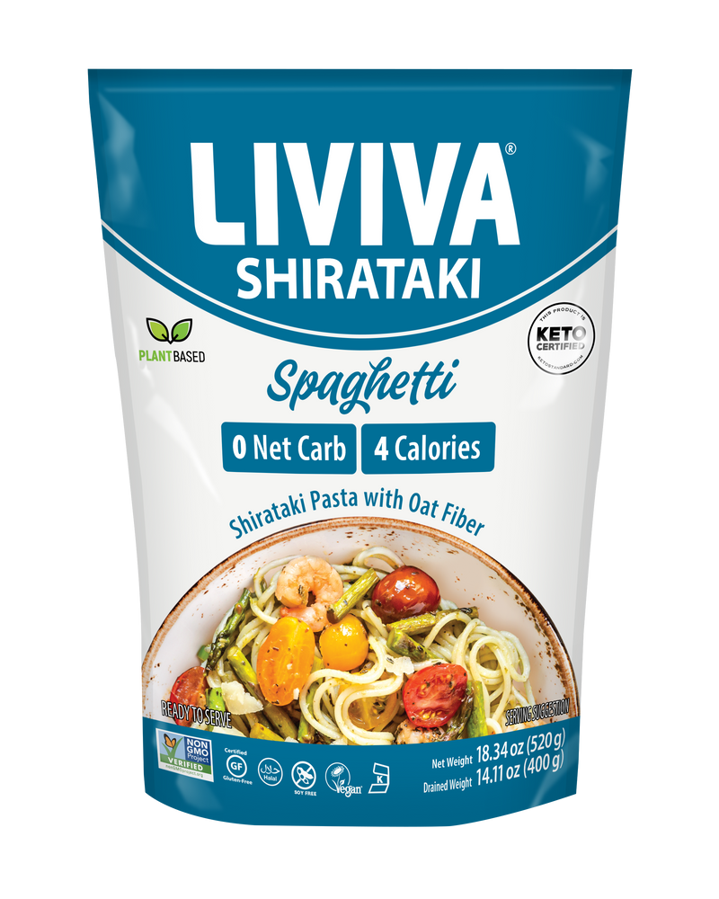 Liviva Organic Shirataki Pasta with Oat Fiber