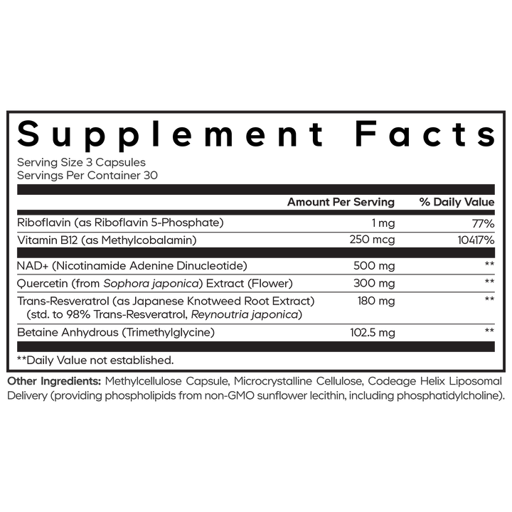 Codeage Liposomal NAD Ultra