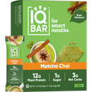 IQBar Vegan and Keto Protein Bars - Matcha Chai