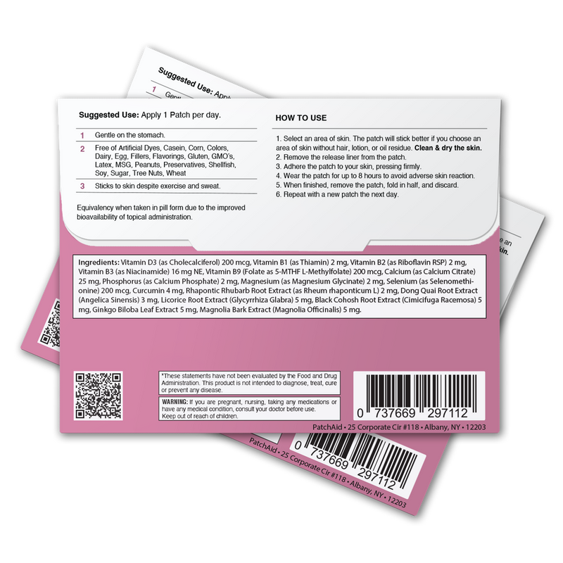 Menopause Relief Patch by PatchAid