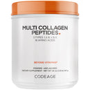 Multi Collagen Peptides Powder - 5 Types of Collagen Protein Unflavored by Codeage, 1.25 lbs (567 g)