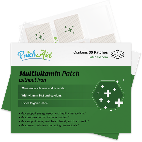 MultiVitamin Plus Topical Patch without Iron by PatchAid