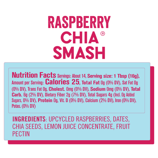 Chia Smash Superfood Jams 8oz