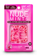 Breath + Gut Mints For Gut Healthy by NUDE - Raspberry