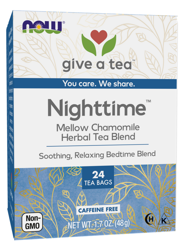 NOW Nighttime Herbal Tea 24 bags