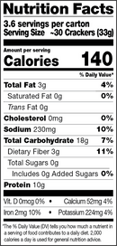 Milton's Protein Crackers, 4.25 oz