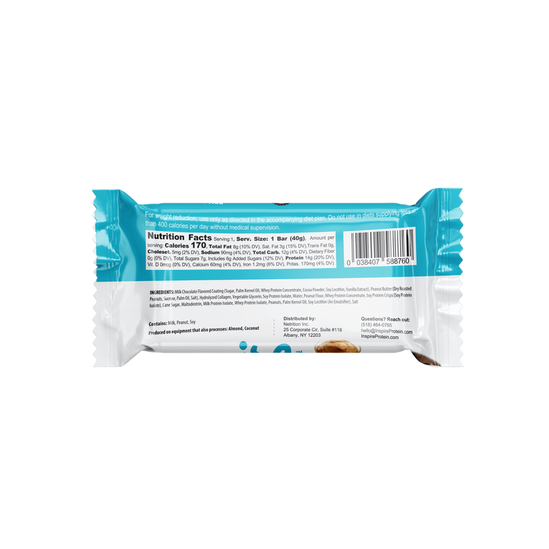 Inspire High Protein Bars by Bariatric Eating