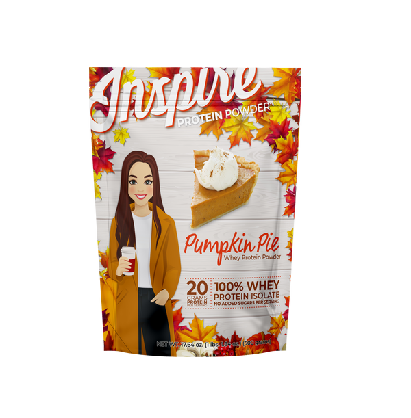 Inspire Pumpkin Pie Protein Powder by Bariatric Eating