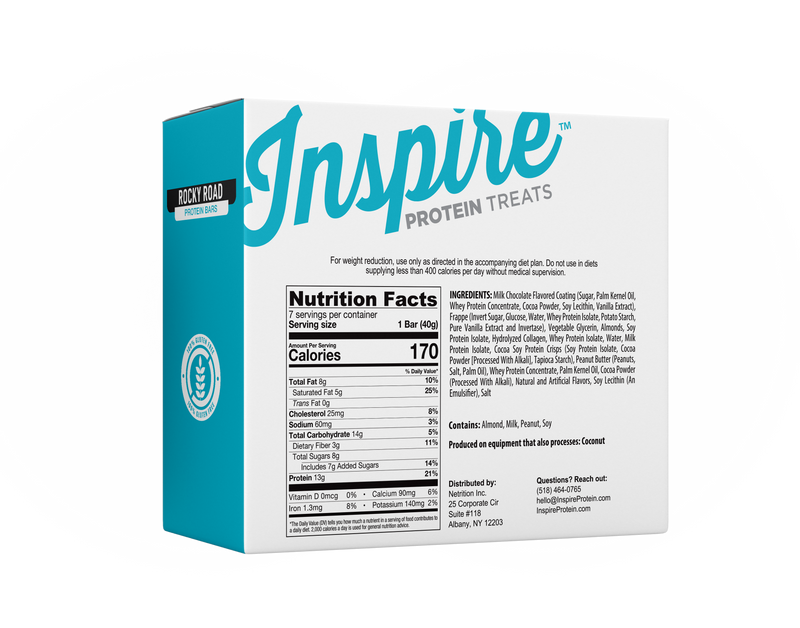 Inspire High Protein Bars by Bariatric Eating