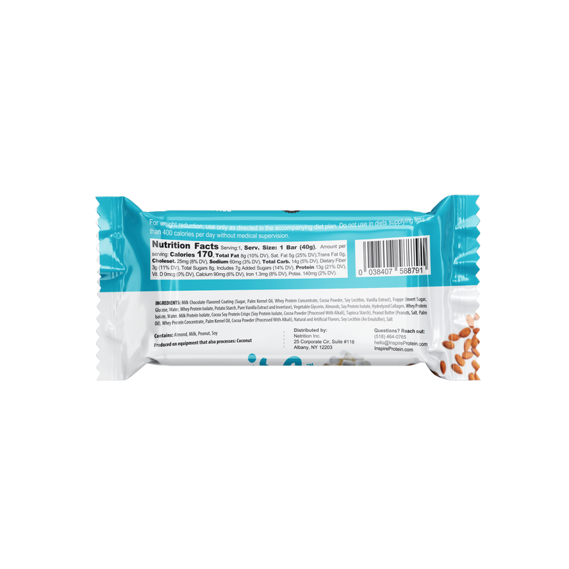 Inspire High Protein Bars by Bariatric Eating