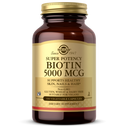 Solgar® Biotin 5000 mcg, 100 Vegetable Capsules