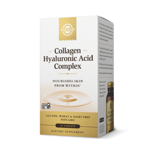 Solgar® advanced Collagen Hyaluronic Acid Complex - 30 Tablets