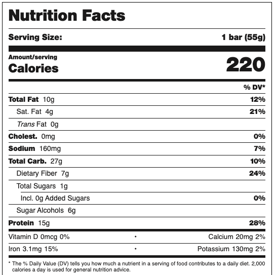 Barebells Plant Based Protein Bars