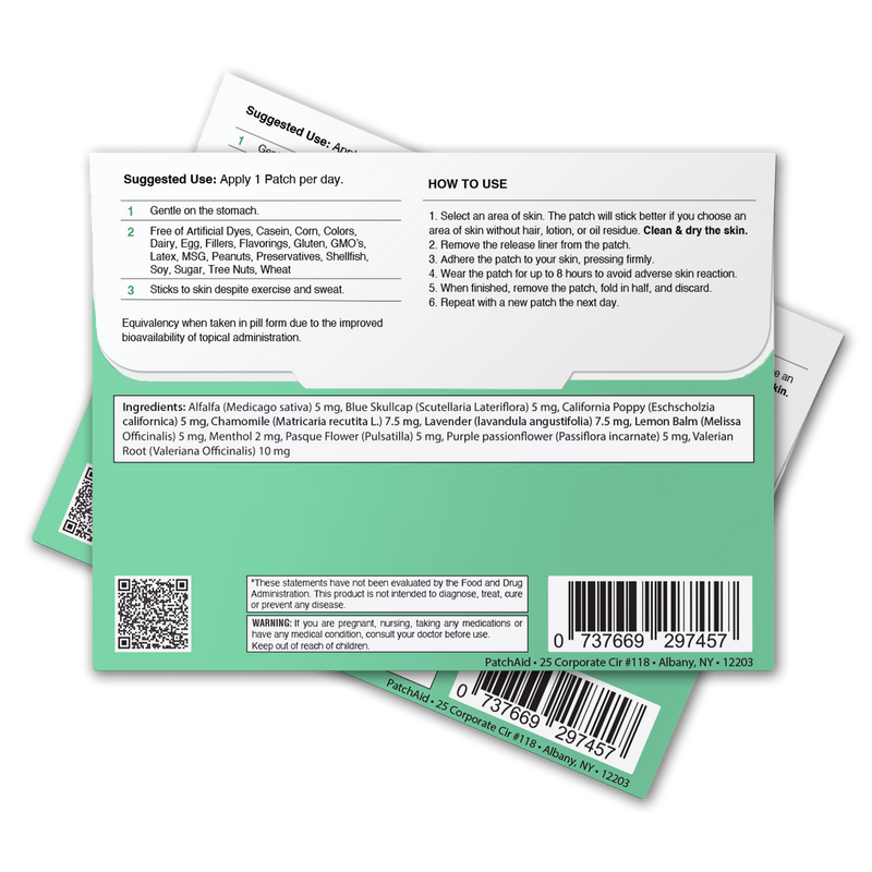 Sleep Aid Topical Patch for Kids by PatchAid