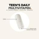 Teen's Daily Multivitamin by Codeage, 60 Capsules
