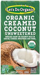 Let's Do Organic - Unsweetened Creamed Coconut / 7 oz