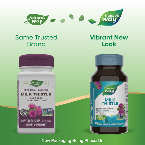 Nature's Way Milk Thistle 60 vegan capsules