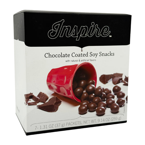 Inspire Coated Protein Puffs Snack - Chocolate